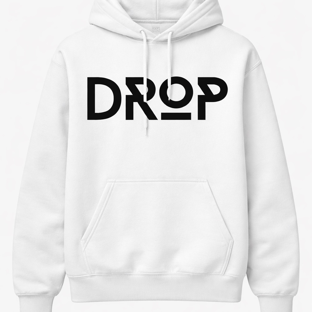 White Hoodie for Men